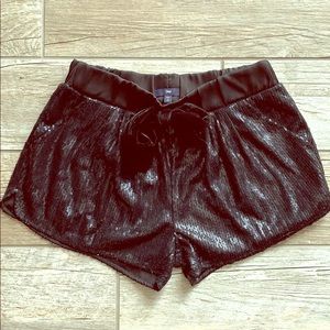 GAP high rise high-waisted white denim shorts